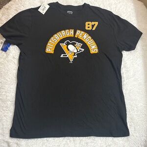 NWT Pro Edge By Knights Apparel Pittsburgh Penguins Hockey Crosby #87 Size L